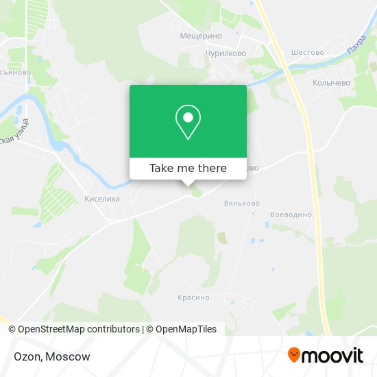 Ozon map