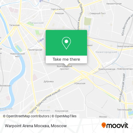 Warpoint Arena Москва map