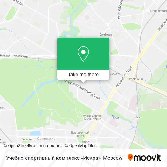 Учебно-спортивный комплекс «Искра» map
