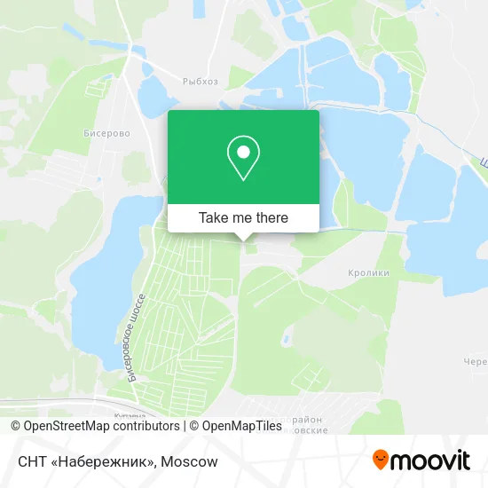 СНТ «Набережник» map