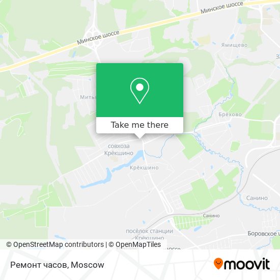 Ремонт часов map