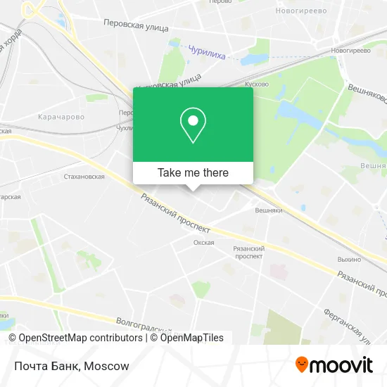 Почта Банк map