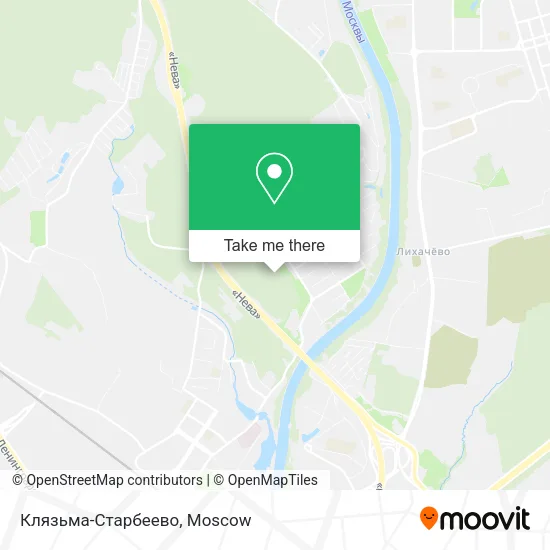 Клязьма-Старбеево map
