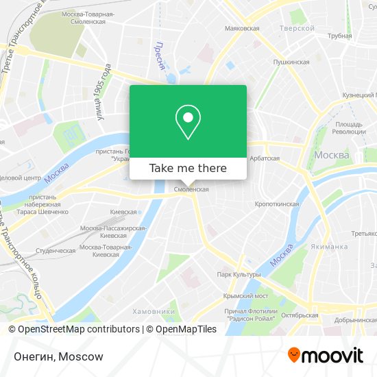 Онегин map