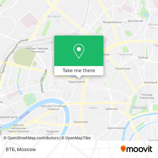 ВТБ map