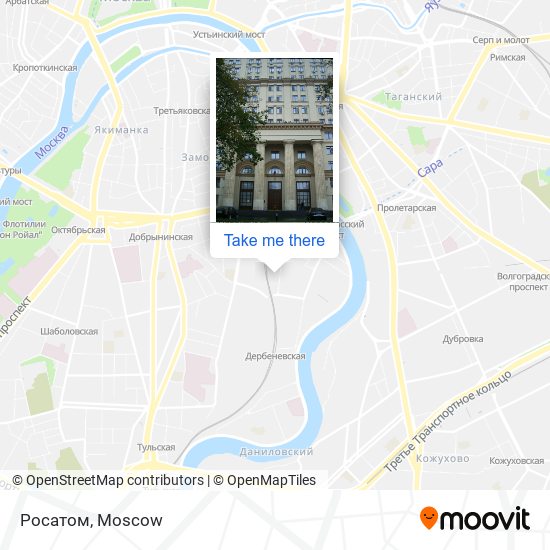 Росатом map