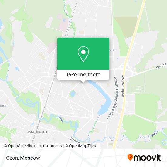 Ozon map