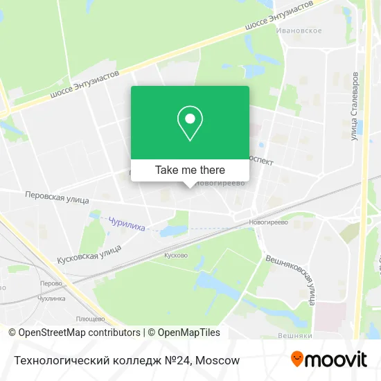 Технологический колледж №24 map