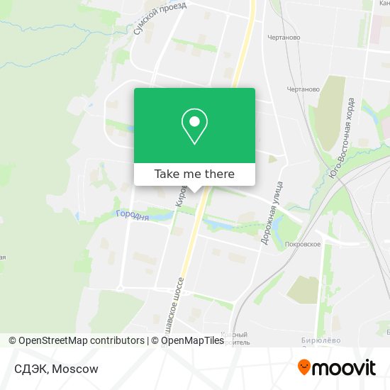 СДЭК map
