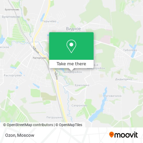 Ozon map