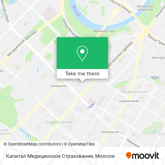 Капитал Медицинское Страхование map