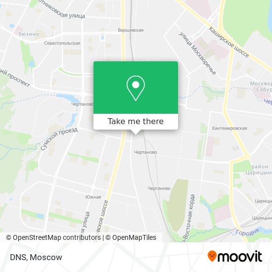 DNS map