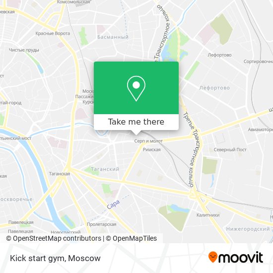 Kick start gym map