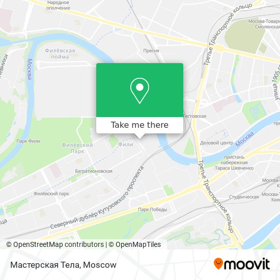 Мастерская Тела map