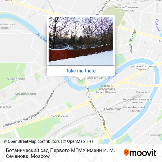 Ботанический сад Первого МГМУ имени И. М. Сеченова map