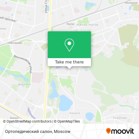 Ортопедический салон map