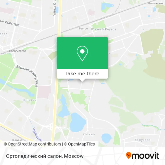 Ортопедический салон map