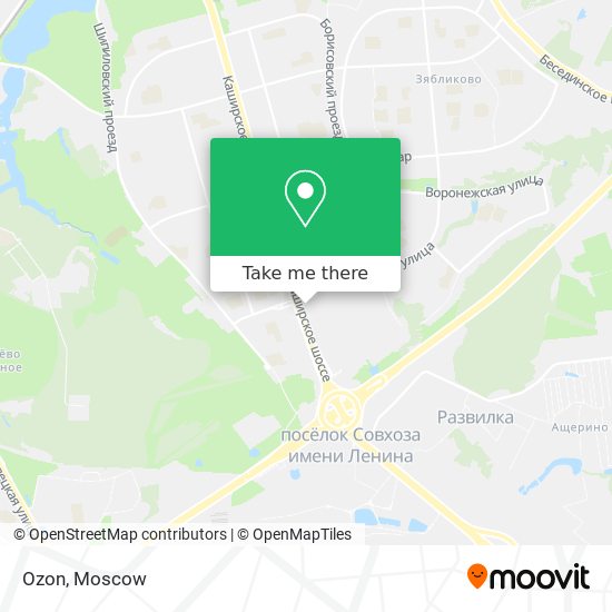 Ozon map