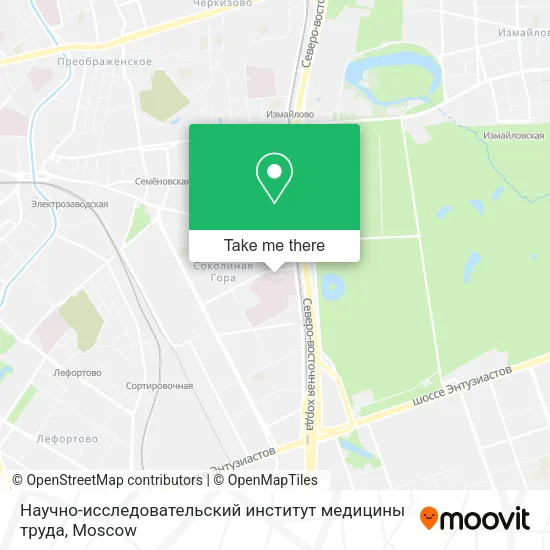 Научно-исследовательский институт медицины труда map
