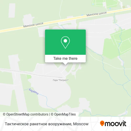 Тактическое ракетное вооружение map