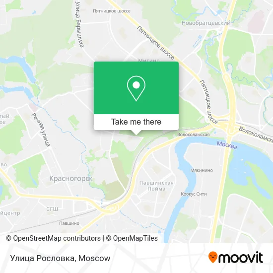 Улица Рословка map