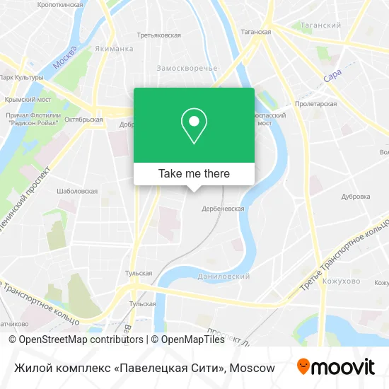 Жилой комплекс «Павелецкая Сити» map