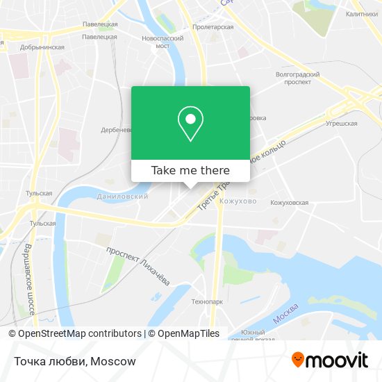 Точка любви map