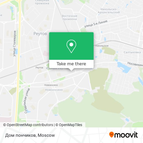 Дом пончиков map