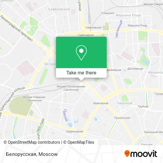 Белорусская map