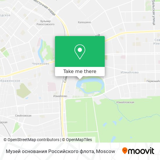 Музей основания Российского флота map