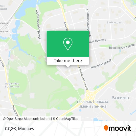 СДЭК map
