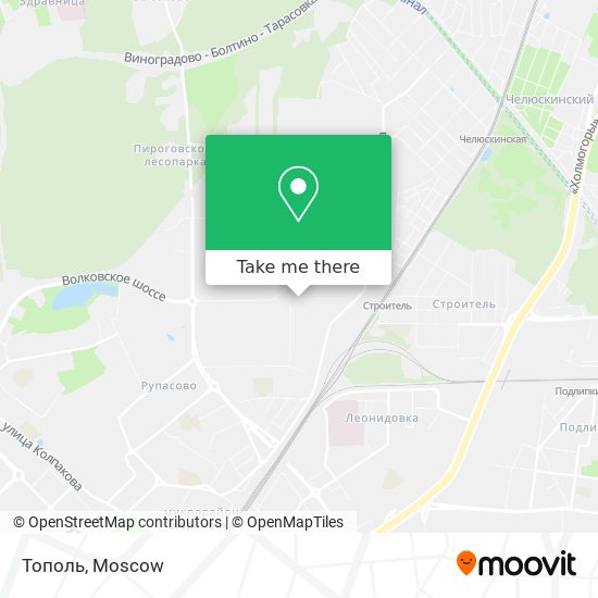 Тополь map