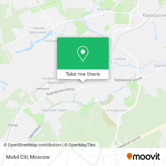 Mobil Citi map