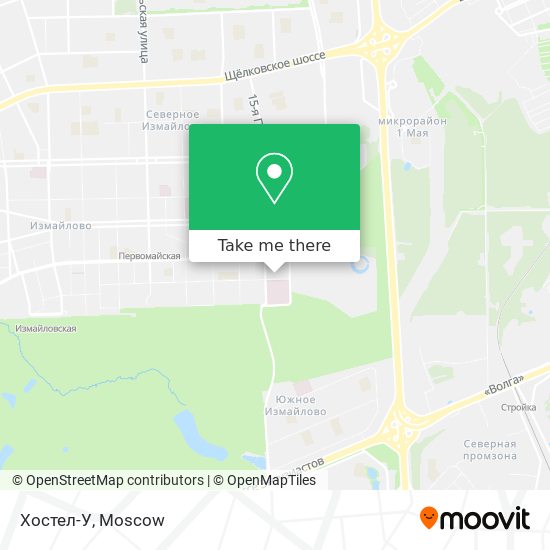 Хостел-У map