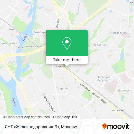 СНТ «Железнодорожник-Л» map