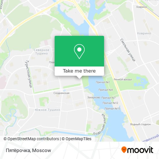 Пятёрочка map