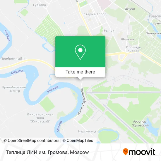 Теплица ЛИИ им. Громова map