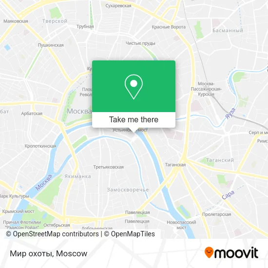 Мир охоты map