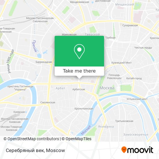 Серебряный век map