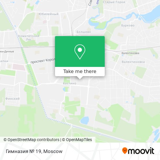 Гимназия № 19 map