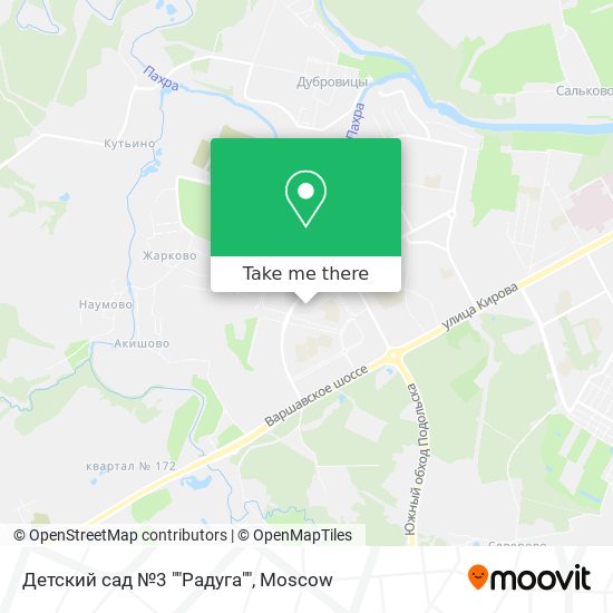 Детский сад №3 ""Радуга"" map