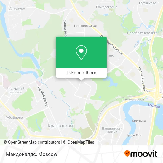 Макдоналдс map