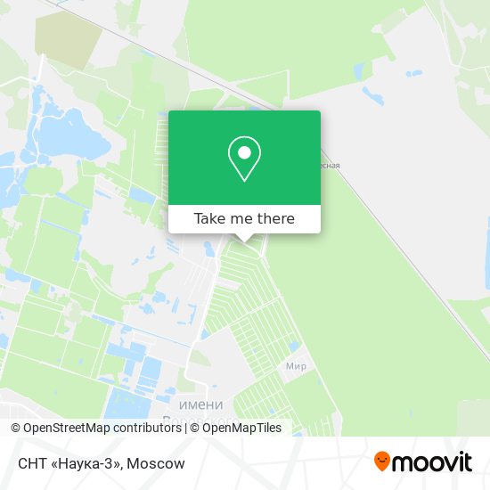 СНТ «Наука-3» map