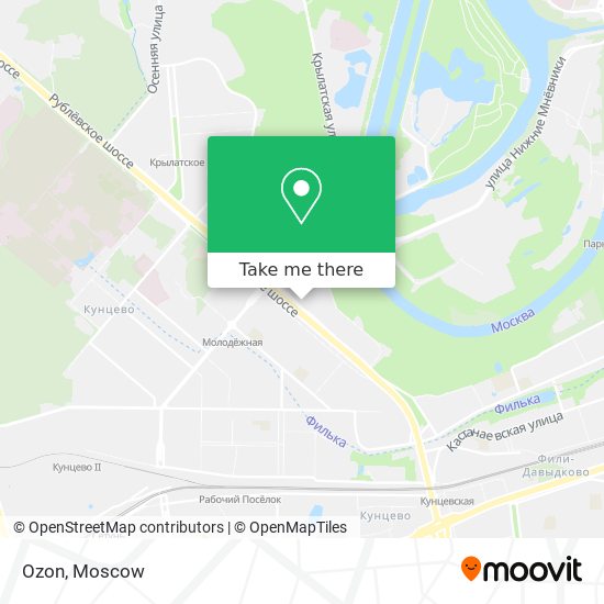 Ozon map