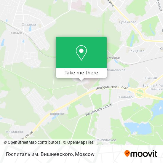 Госпиталь им. Вишневского map