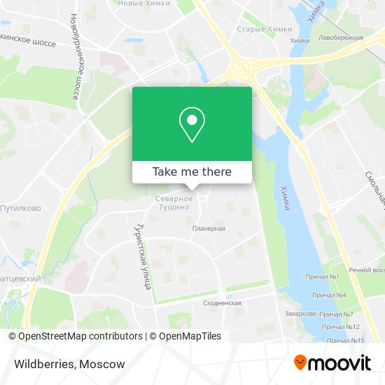 Wildberries map