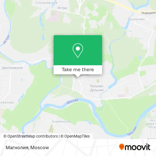 Магнолия map