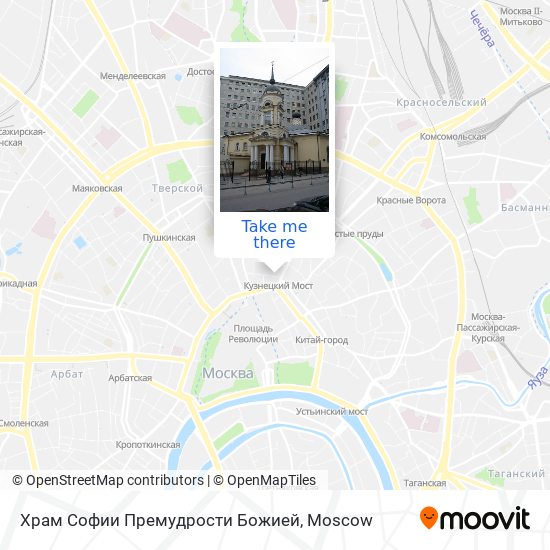 Храм Софии Премудрости Божией map