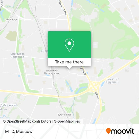 МТС map