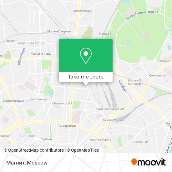 Магнит map